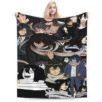 Aizawa Shota Blanket, Super Soft Large Fluffy Plush Throw Blanket for Boys Girls Young Adults, Cozy Warm Flannel Blanket for Living Room Couch Bed All Seasons 40"X30"