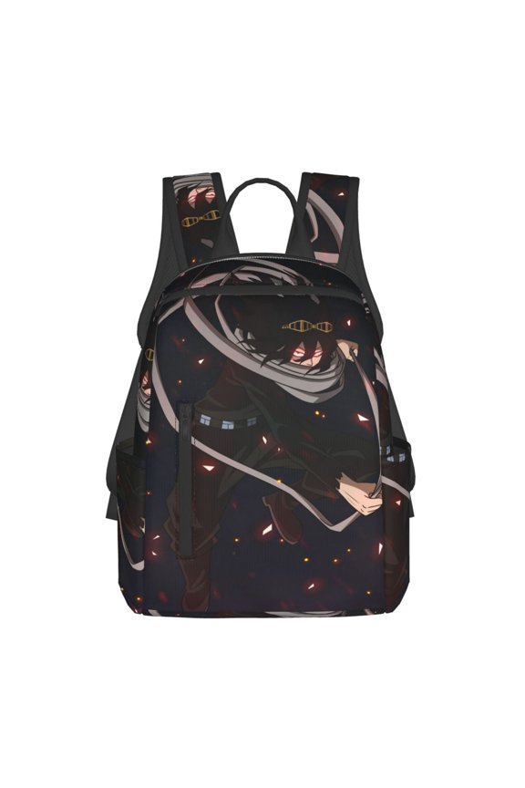 Aizawa Shota Cartoon Backpack Cute Printed Casual School Laptop Bags Lightweight Travel Sports Daypack Bookbags