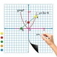 Aizweb Giant XY Coordinate Dry Erase Grid,26" x 26" Graph