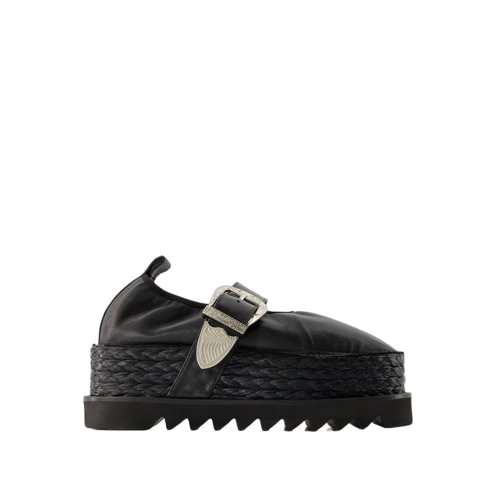 ローファー・オックスフォード TOGA Aj1314 Loafers - Toga Pulla - Leather - Black Toga Pulla Aj1314 Loafers - Leather - Black Black (Women's