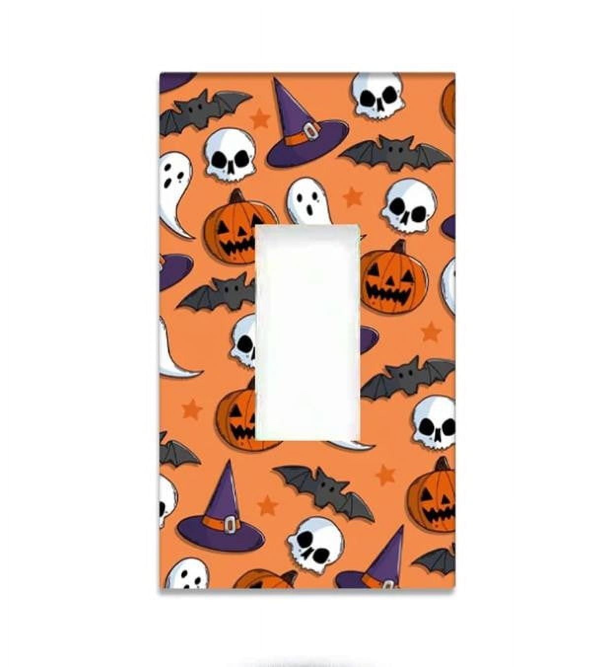 Ajauxi 2024 Halloween Decorative Metal Wall Plates