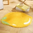 thumbnail image 1 of Ajauxi Cute Bath Mat for Bathroom, Cute Fun for Bathroom Fruit Bath Mat, Fruit Shaped Bathtub Rug Bathroom Tub Fun Plush Shower Rugs Washable Great for Home Shower Bathroom Use, 1 of 5