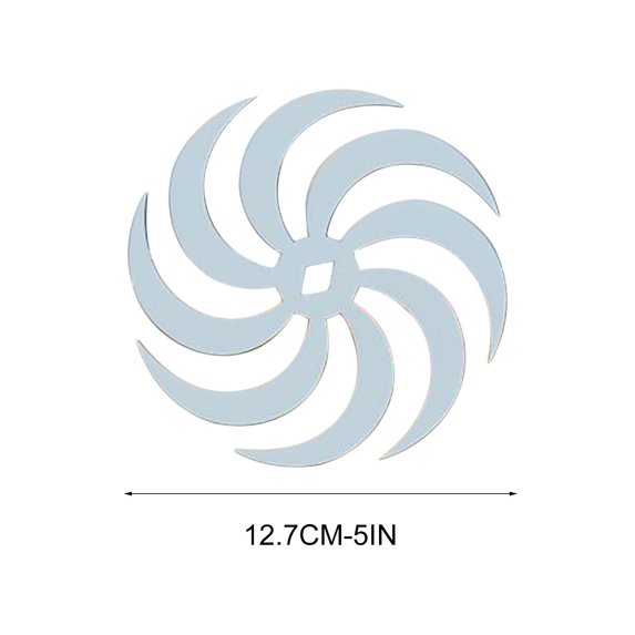 Ajauxi Table Mat Template DIY Ruler Template - Walmart.com