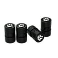 thumbnail image 1 of Ajauxi Tire Plug Core Caps Foot-print Pattern Car Tire Plug Caps Aluminum Plug Caps Plug Caps Caps Suit for Car Motorcycle Bicycle Etc Set Of 4, 1 of 6