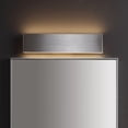thumbnail image 1 of JONATHAN Y Ajax 20.25" Dimmable Integrated LED Metal Wall Sconce, Brushed Aluminum, 1 of 6