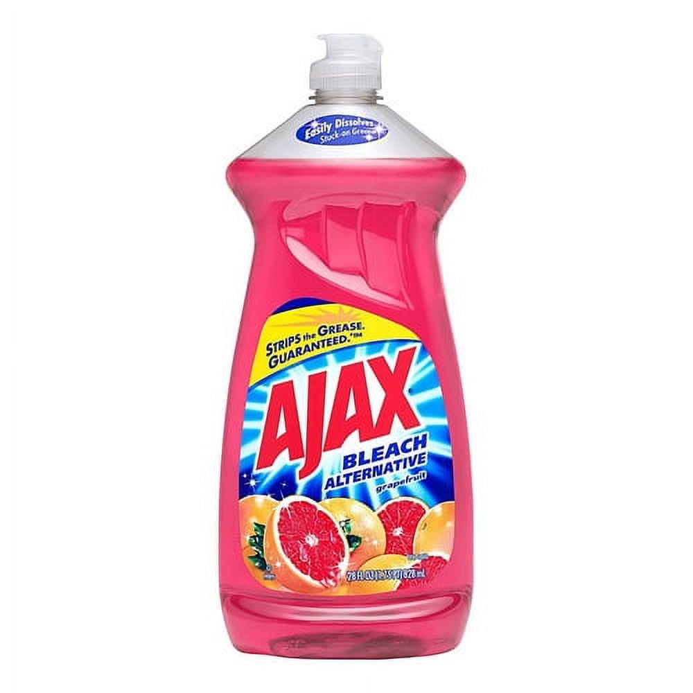 Ajax Bleach Alternative Dish Liquid Grapefruit, 28 Oz, 3 Pack