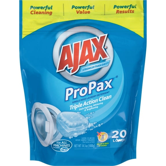 Ajax Oxy Overload Laundry Detergent Pods Fresh Burst Scent AJAXX62