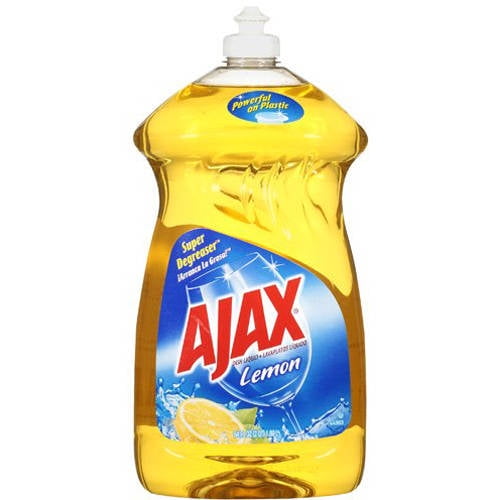 Ajax Lemon Dish Liquid, 2 Qt
