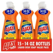 Ajax Liquid Dish Soap, Orange Scent, 14 Fluid Ounce
