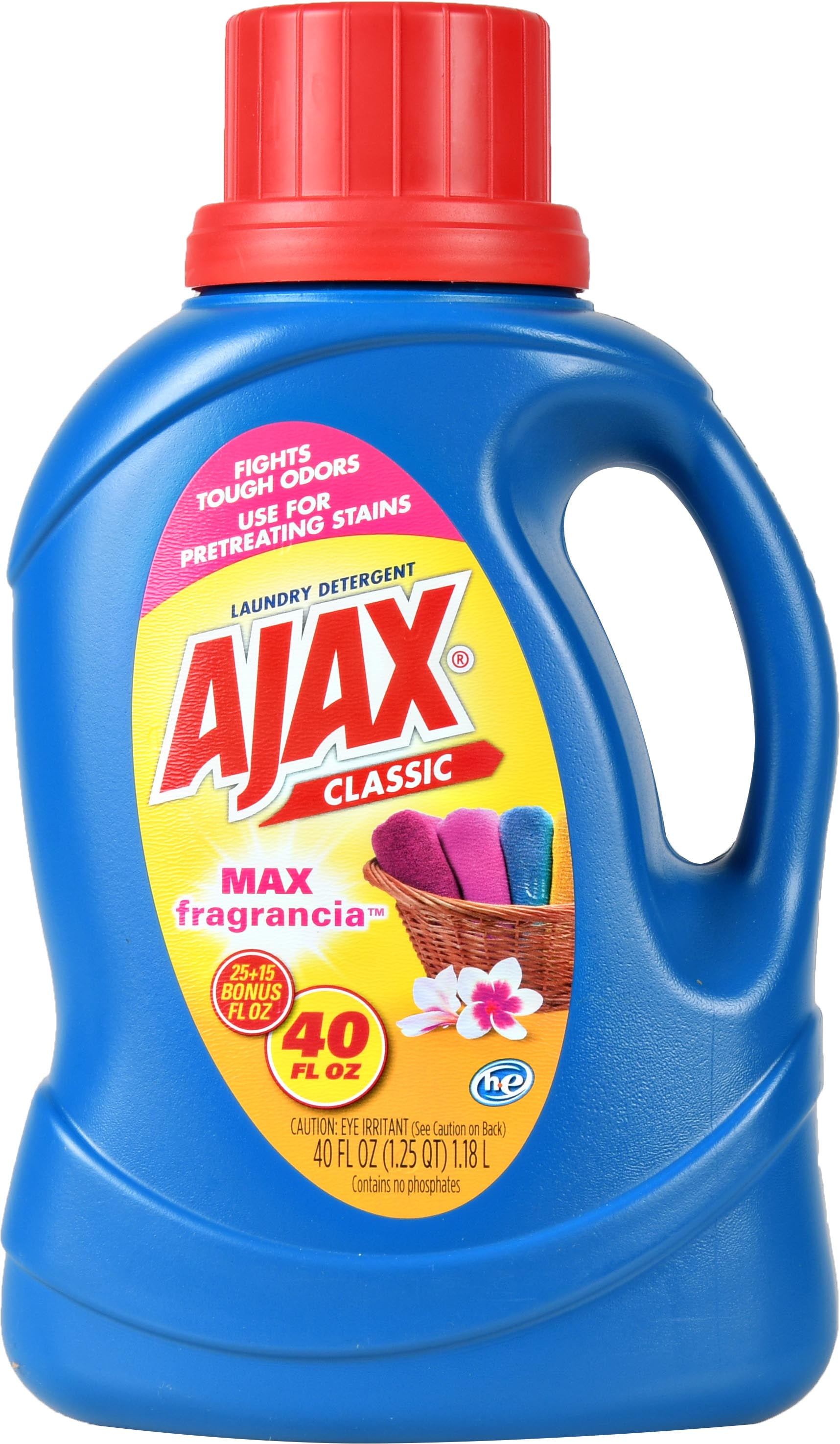 deugd Bijwonen hoofdzakelijk Ajax Liquid Laundry Detergent, Original, 40 Oz - Walmart.com