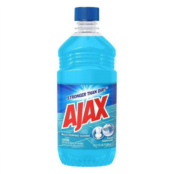 Ajax Multi-Purpose Cleaner, Fresh Bathroom Scent - 16.9 Oz. Bottles (Pack of 3)