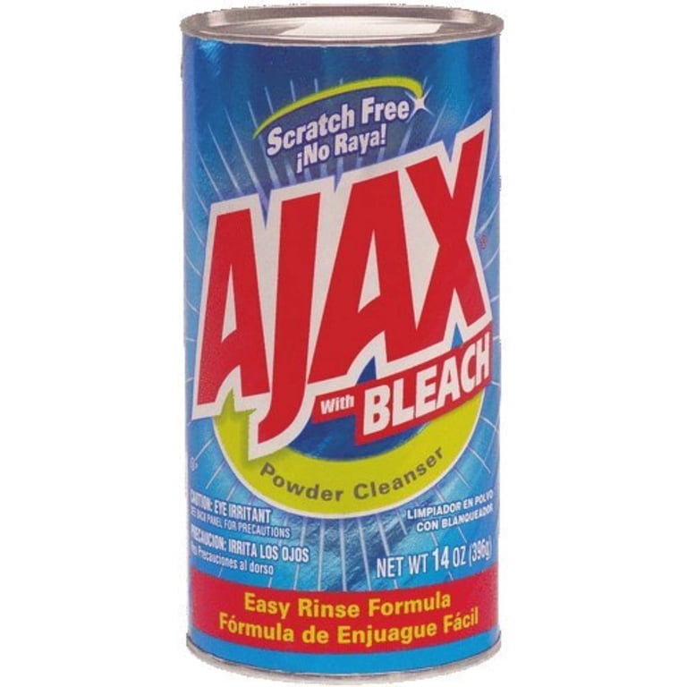 Ajax Powder Cleanser With Bleach, 14 oz, Kitchen & Toilet Cleaning