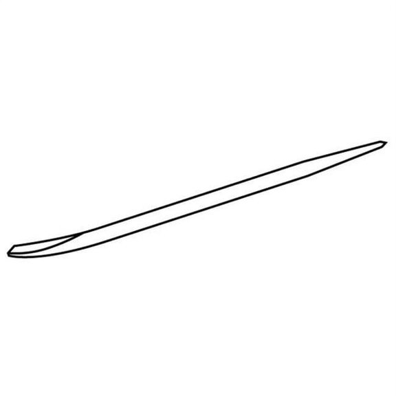 Ajax Tools AJA9130-PL Nickle Chrome Plated Prybar, 0.87 x 30 in.