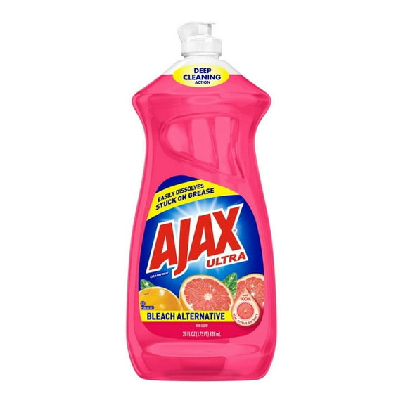 Ajax Ultra Bleach Alternative Dish Soap Grapefruit Scent 28 fl oz (Pack of 2)
