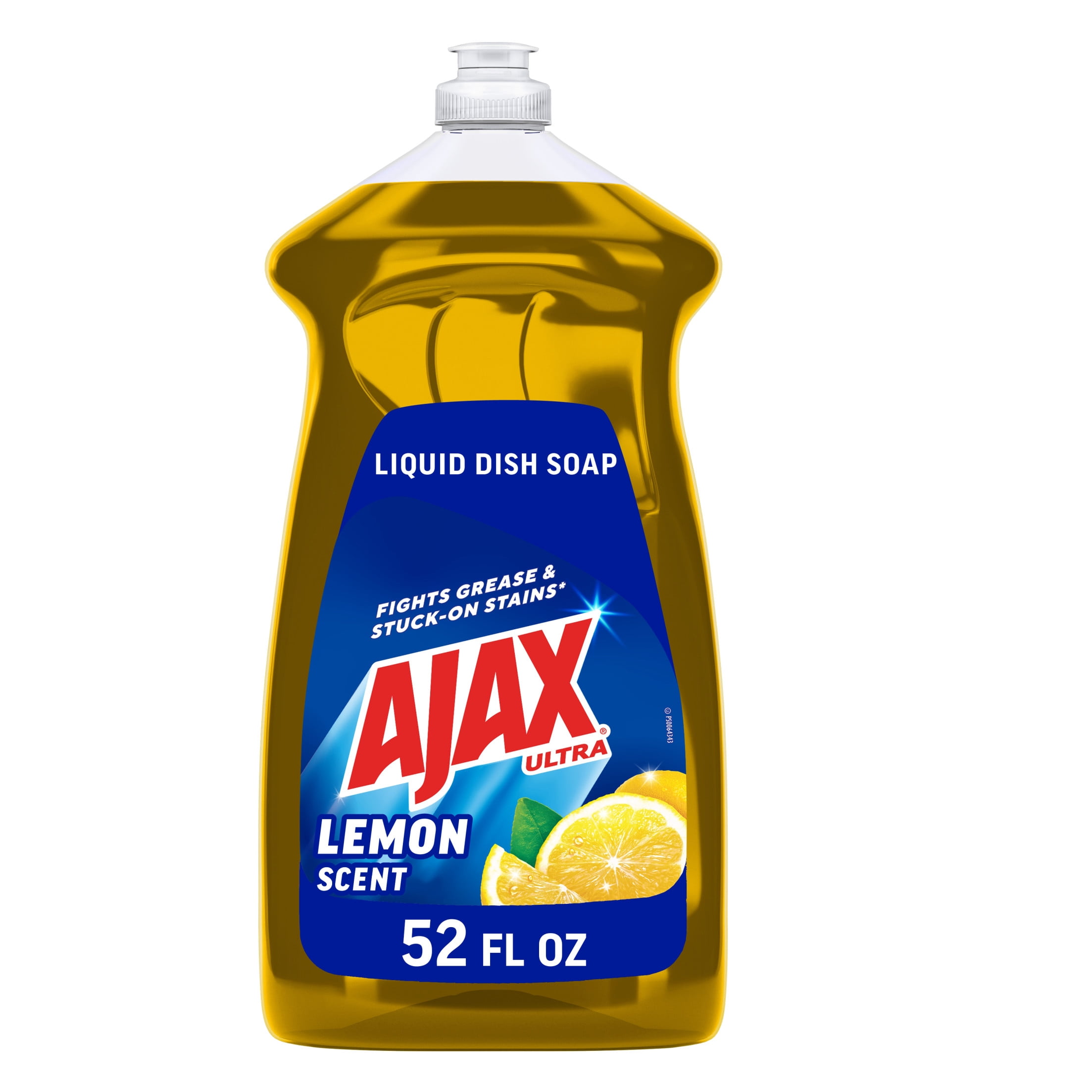 Ajax, Ultra Liquid Dish Soap, 52 fl oz, Lemon Scent - Walmart.com