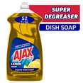 thumbnail interactive-video image 1 of Ajax Ultra Liquid Dish Soap Lemon Scent, Super Degreaser, Mess-Free, Easy-Flip Cap, 52 fl oz Bottle, 1 of 15