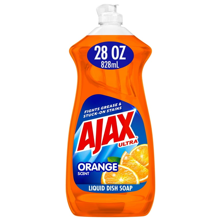 Dish Detergent, Liquid, Orange Scent, 28 oz Bottle