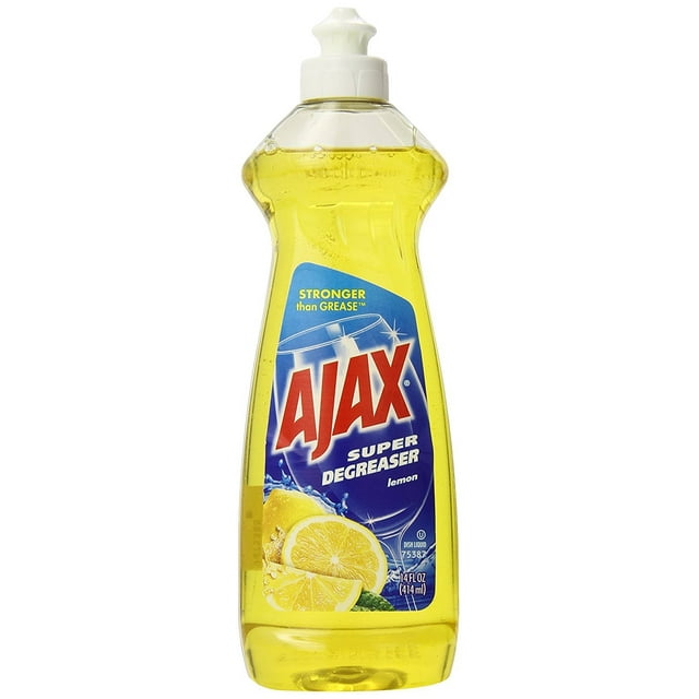 Ajax Ultra Triple Action Liquid Dish Soap, Lemon 12.6 fluid ounce