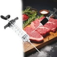 thumbnail image 1 of Ajhhao 1 Pc Plastic Meat Injector, Turkey Injector Syringe, Marinade Injector Turkey Injection Kit, Meat Injectors for Smoking, BBQ Grill Injector Black, 1 of 9