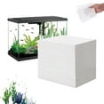 thumbnail image 1 of Ajhhao 200 Sheets Aquarium Water Clarifying Sheets, Aquarium Filter Sheets, Water Polishing Pads, Aquarium Filter Media Remove Driftwood Tannins, Honeycomb Structure Adsorption, Remove Yellow Wate, 1 of 9