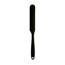 Ajhhao 9.6 Inch Mixing Spatula Sourdough Spatula Silicone Kitchen Spatulas, Heat Resistant, For Baking, Mixing, Cake, Cream And Butter Silicone Spatula For Baking Black