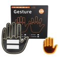 thumbnail image 1 of Ajhhao Car Gesture Finger Light, Hand Gesture Light with Remote, Funny Glow LED Finger Car Back Window Sign Light, Glow Hand For Car Window, Led Hand Gesture For Car Truck Off-Road Orange, 1 of 9