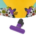 thumbnail image 1 of Ajhhao Clips For Chips And Other Food Bags Chip Bag Clip Kitchen Clips 1 Pack Small Plastic Sealing Clip For Storage And Keeping Fresh Bag Clips For Chips Purple, 1 of 9