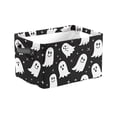 thumbnail image 1 of Ajhhao Halloween Storage Basket Halloween Toy Baskets Halloween Gift Basket Rectangular Halloween Basket Trick Or Treat Basket For Halloween Parties Cute Storage Bin Boo Basket Cute Halloween Basket, 1 of 9