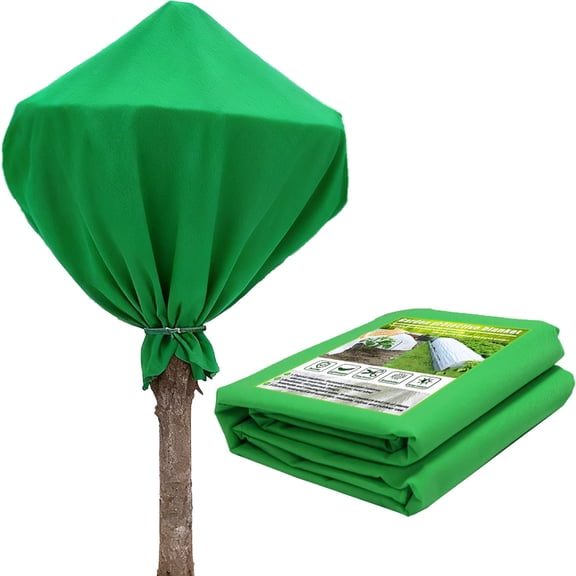 Ajhhao Plant Covers Freeze Protection, 47.2" x 196.8" Winter Frost Protection Blankets Frost Cloth,Suitable for Outdoor Winter Frost, Cold Weather, shrubs, Trees, Jackets, and Coverings