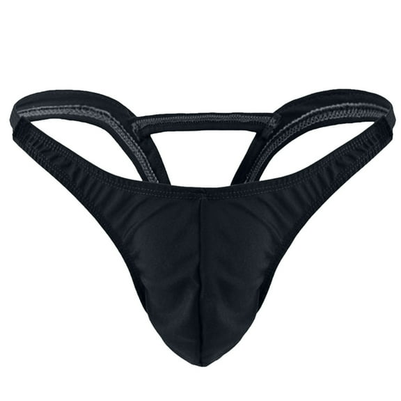 Ajhsaklt Lace Thongs for Women Men'S Sretch G-String T-Back Micro Thong Briefs Underwear Thongs for Women Black