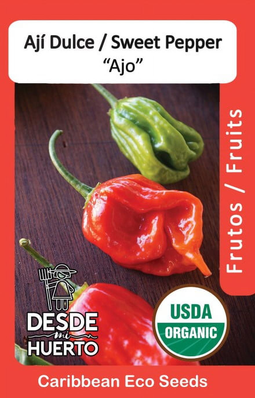 Aji Dulce / Seasoning Peppers Organic Seeds