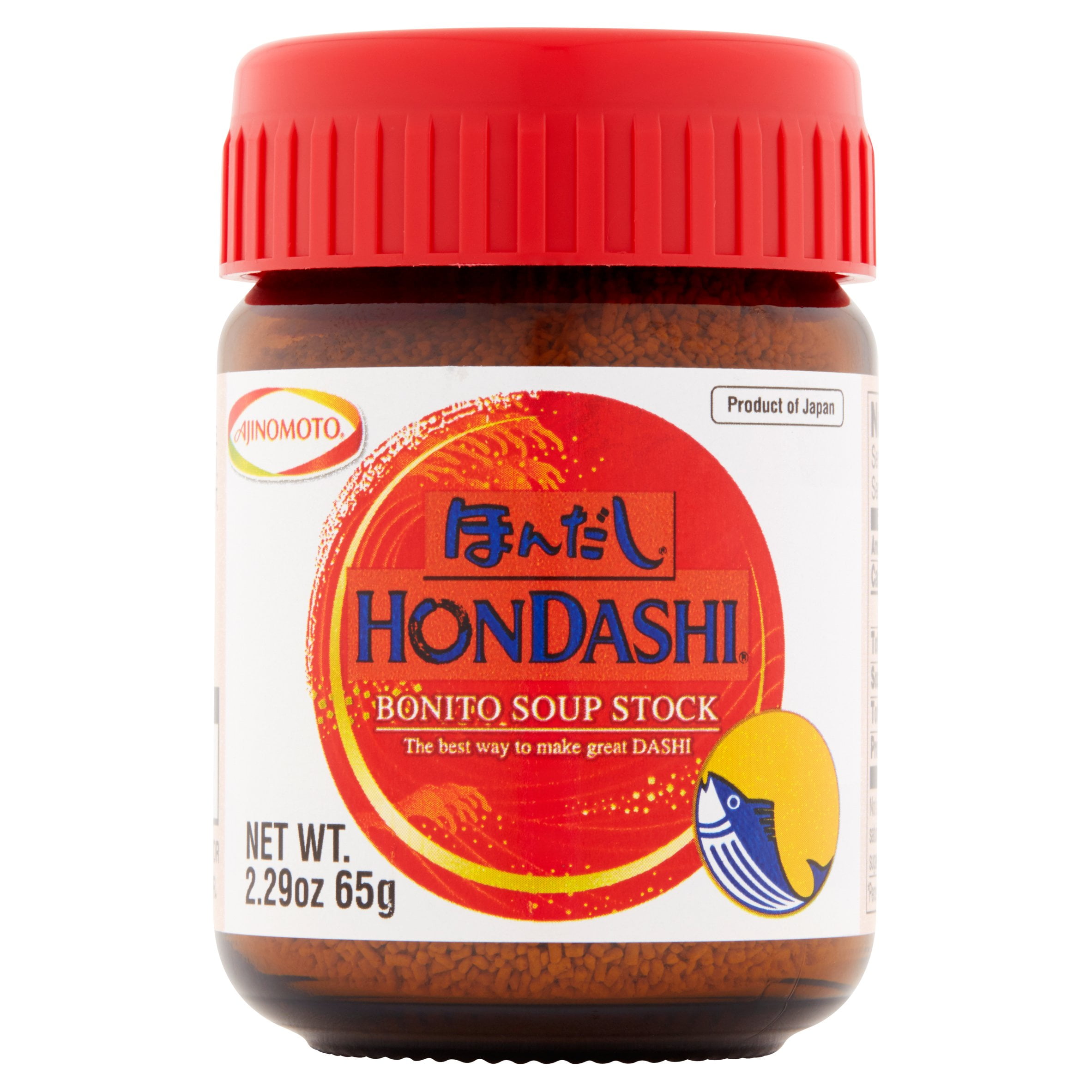 Ajinomoto Japanese Hondashi Bonito Dashi Soup Stock Salt Subsititute 2.11  oz 60g