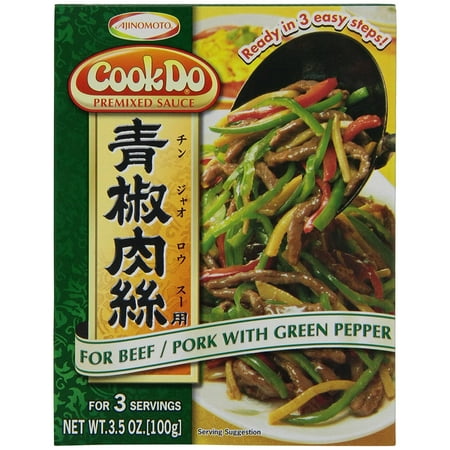 Ajinomoto Cookdo Pork With Green Pepper, 3.5 oz