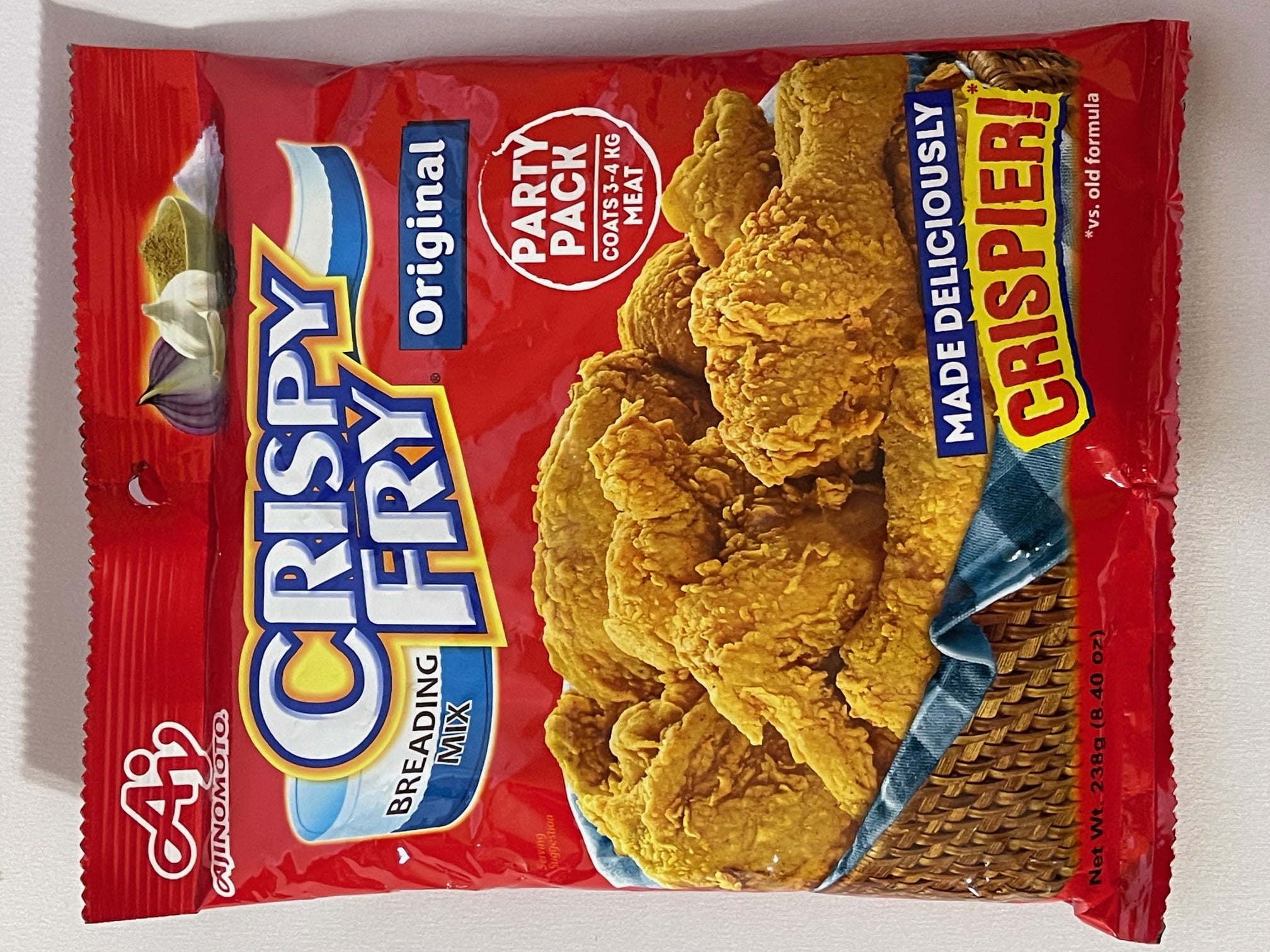 Ajinomoto Crispy Fry Breading Original Mix 8.40 oz 3-Pack