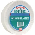 thumbnail image 1 of Ajm Disposable Paper Plates 6" Microwave Safe Party Dinner Serving - 100 Pack, 1 of 1