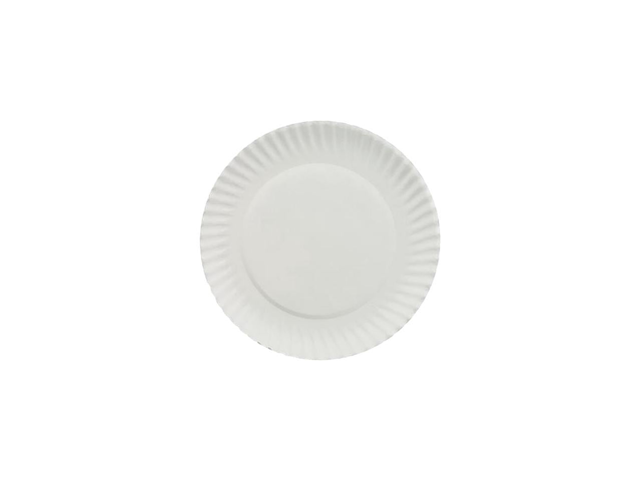 Ajm Packaging Paper Plate,6", White,PK1000 40111