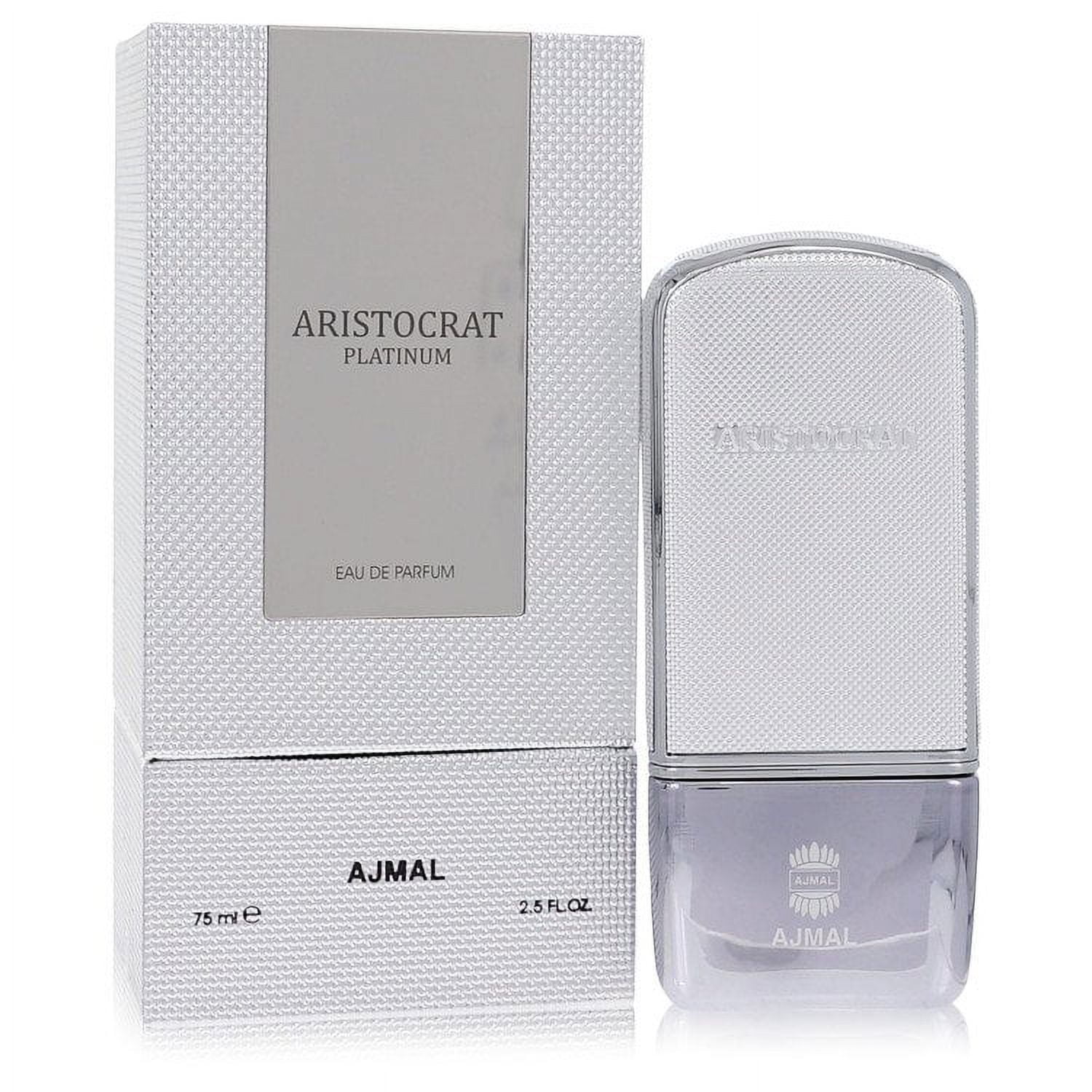 Ajmal Aristocrat Platinum by Ajmal Eau De Parfum Spray 2.5 oz Pack