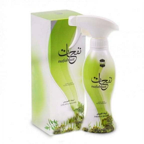 Ajmal Nafahat Lailatul Khamis Air Freshener with Long-Lasting Fragrance - 300ml (10.1 oz)