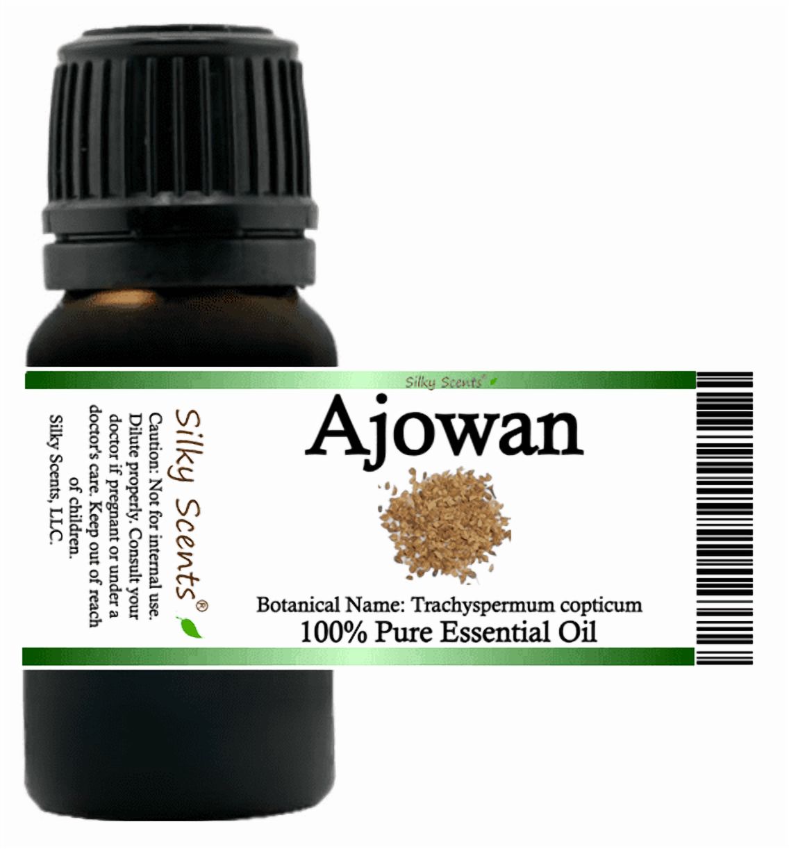 Ajowan Essential Oil 1 fl oz (30 ml) - 100% Pure and Natural by Silky Scents