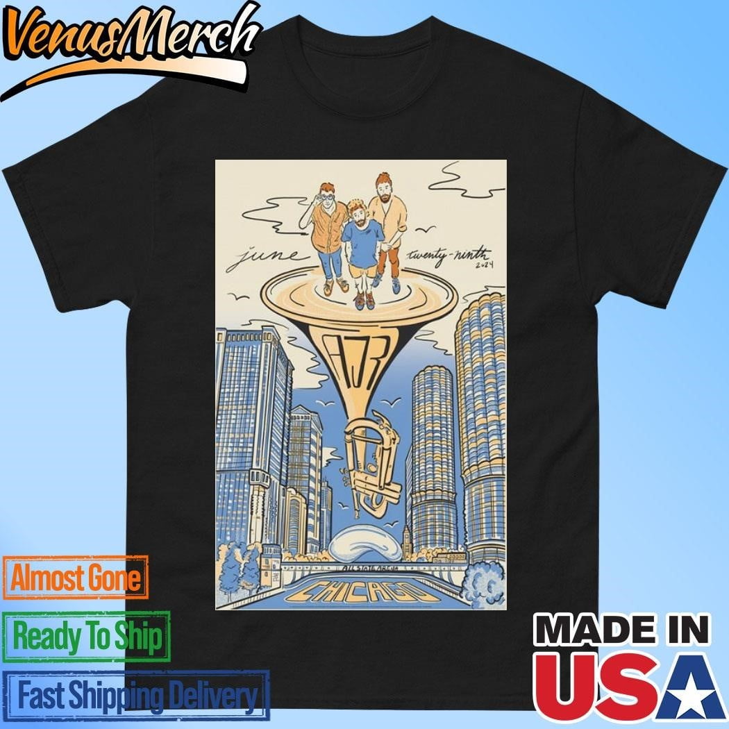 Ajr June 29 2024 Allstate Arena Rosemont Il Poster Shirt