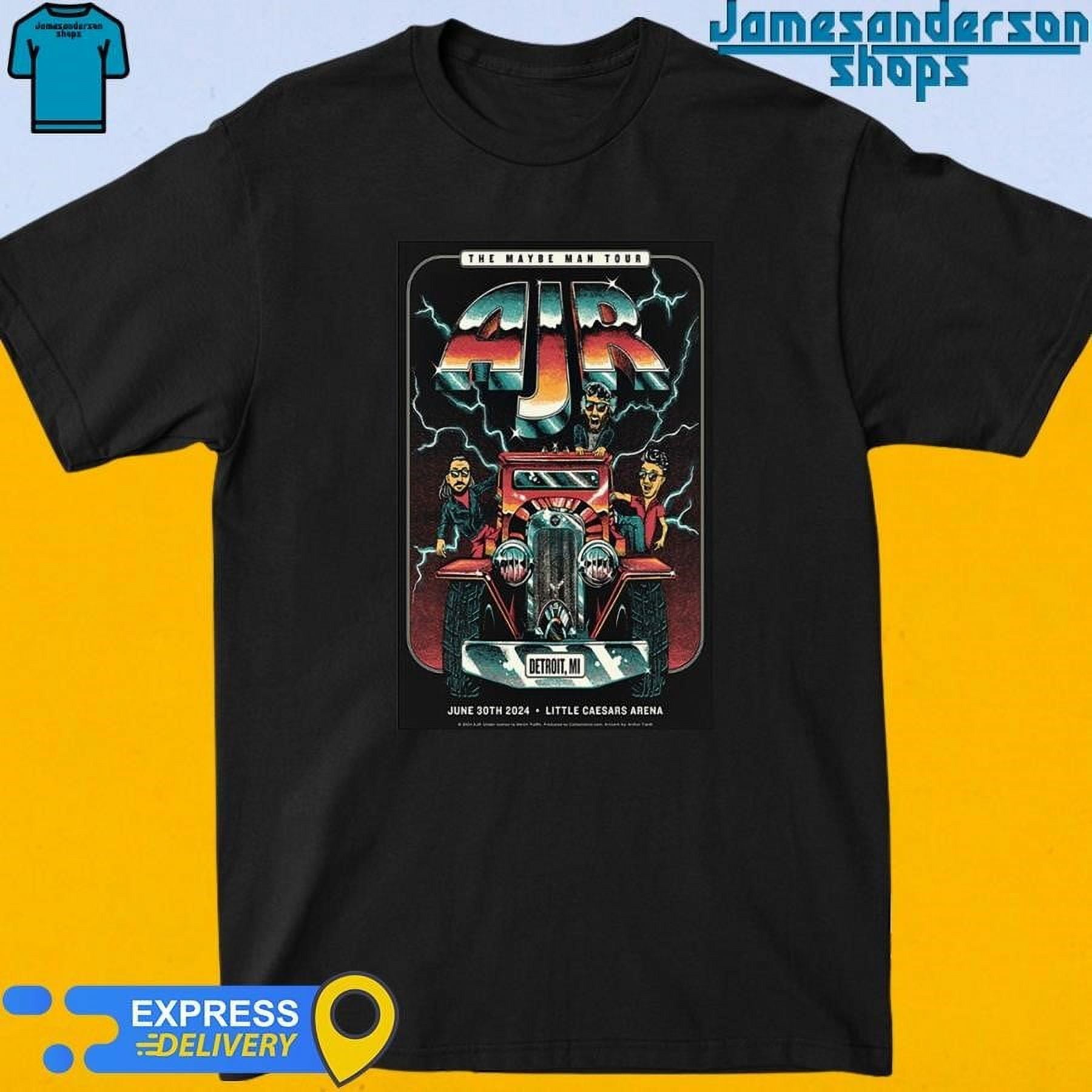 Ajr Little Caesars Arena In Detroit Mi June 30 2024 Poster Shirt