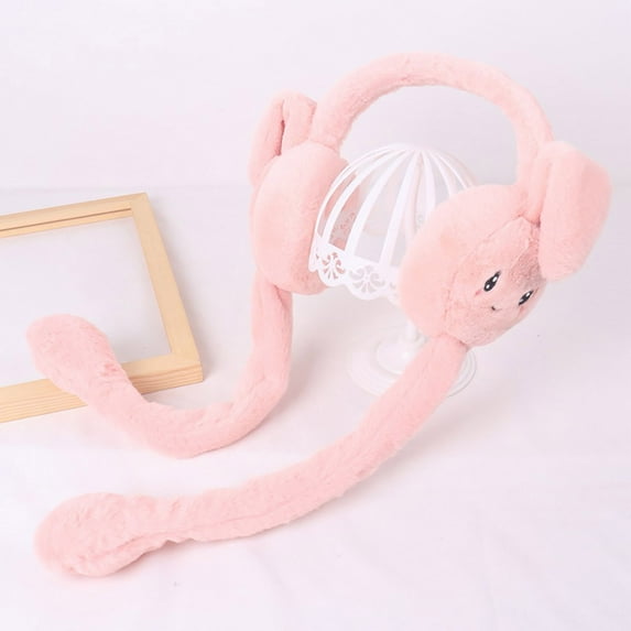 Ajshakl Earmuffs For Kids, Unisex Ear Moving Bunny Cute Rabbit Warmers Winters/Outdoor Up Headbands Earmuffs