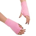 thumbnail image 1 of Ajshakl Mens Winter Gloves, Women Girl Knitted Arm Fingerless Warm Winter Gloves Soft Mitten Pp, Pink, 1 of 2