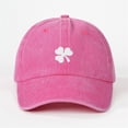 thumbnail image 1 of Ajshakl St Patricks Day Baseball Cap, St. Pa Trick's Day Hat Green Baseball Cap Sha Mrock Embroidered for Man Women Funny, Pink, 1 of 3