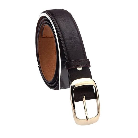 Ajshakl Womens&nbsp;Belt, New Simple Hundred Women'S Belt Chipped Edge, Brown