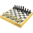 thumbnail image 1 of Ajuny Beautifully Crafted Unique Stone Art Chess Set Game Set Hand Carved Stone Pieces Board Size 12x12 inch, 1 of 6