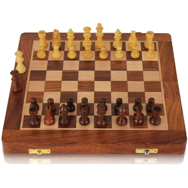 Chess board and pieces sketch hardcover journal - Chess Boutique