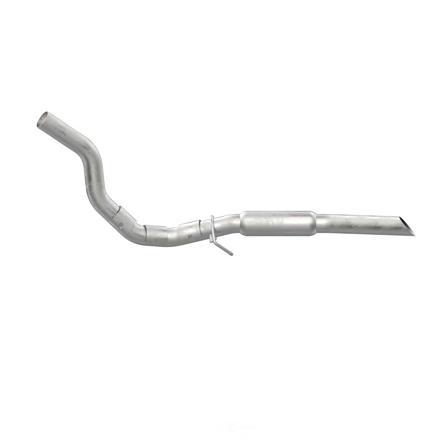 Walker Exhaust 55982 Direct Fit Exhaust Resonator and Pipe Assembly 3 Inlet (ID) 3 Outlet (ID)