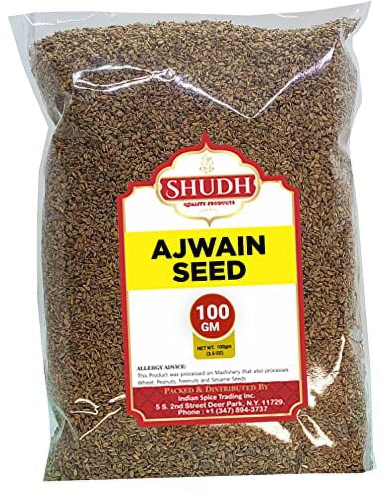 Ajwain Seeds (Carom Seed) Whole 3.5oz (100g) Natural Vegan