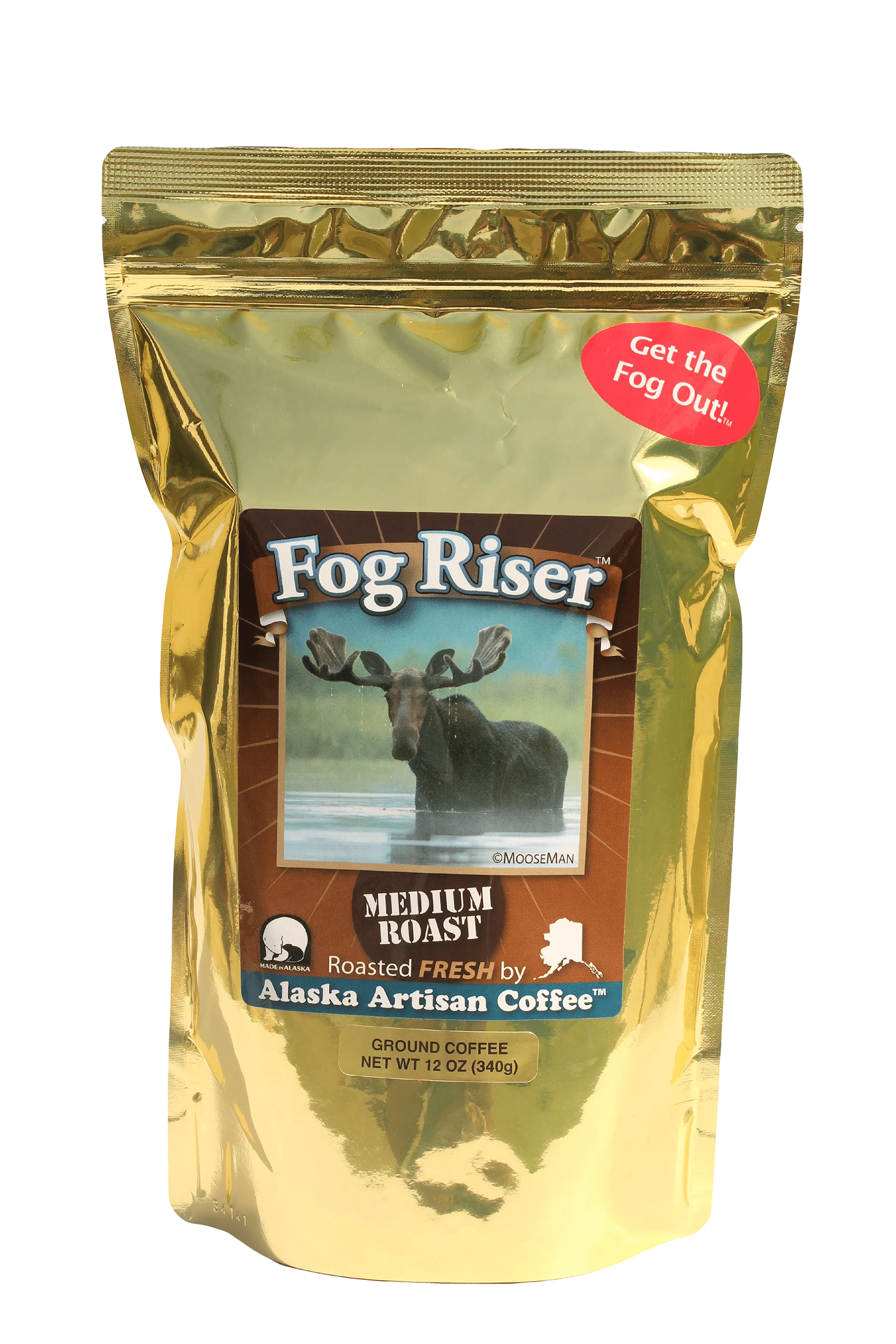 Ak Coffee Roastery 12oz Locally Roasted Coffee Fog Riser